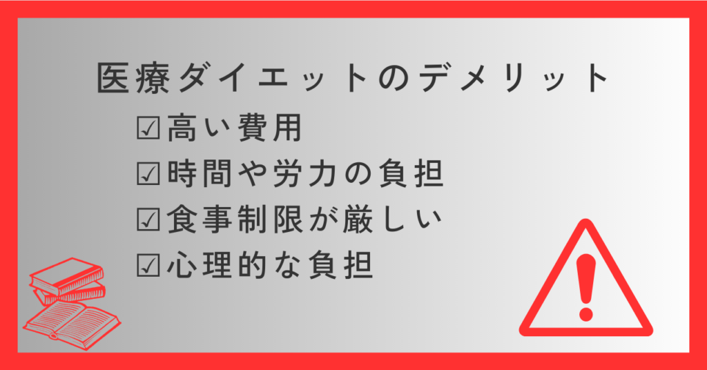 医療ダイエットのデメリット